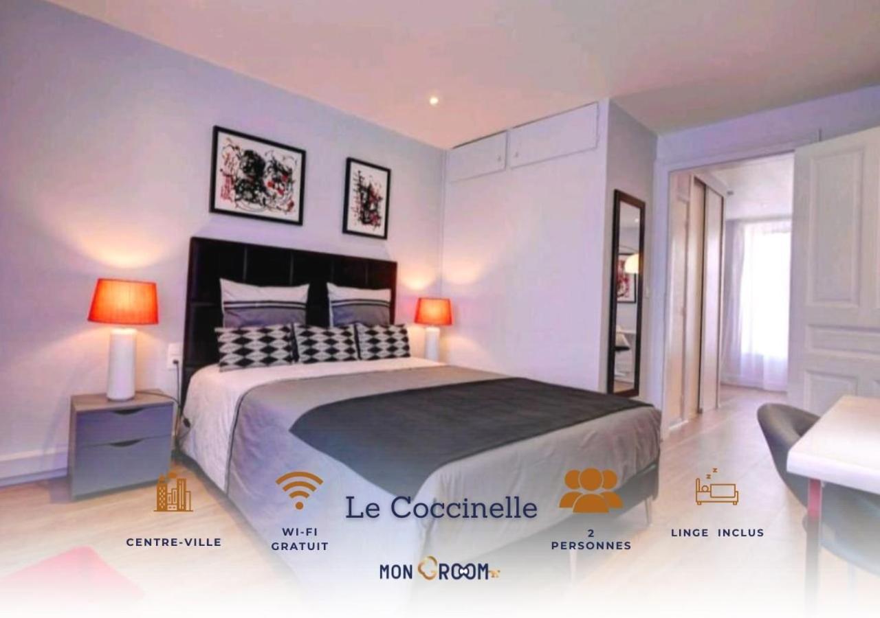 La Coccinelle - Proche Centre-ville - Cosy - Mon Groom Apartment *